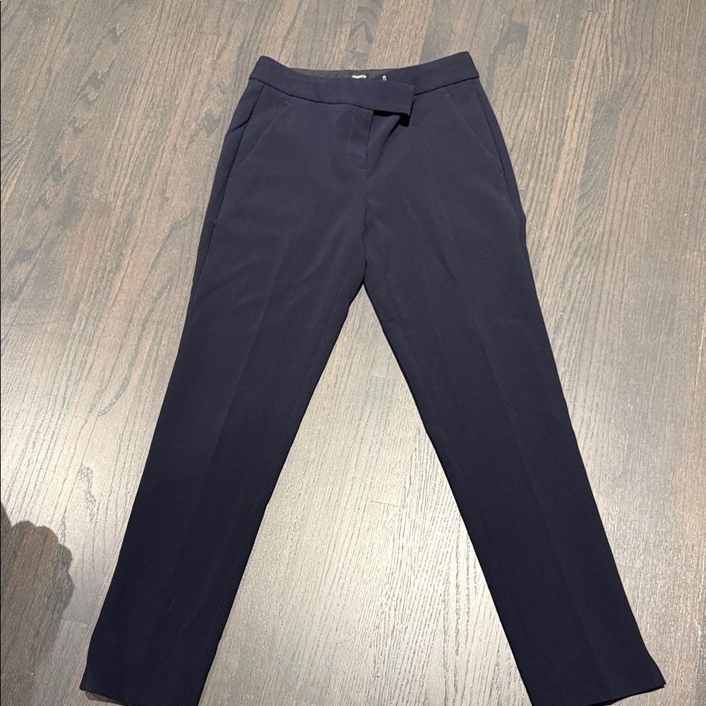 Theory Dark Blue Dress Pants